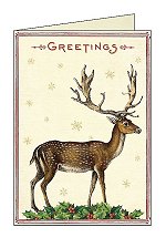 Christmas Deer<br>Boxed Cards by Cavallini